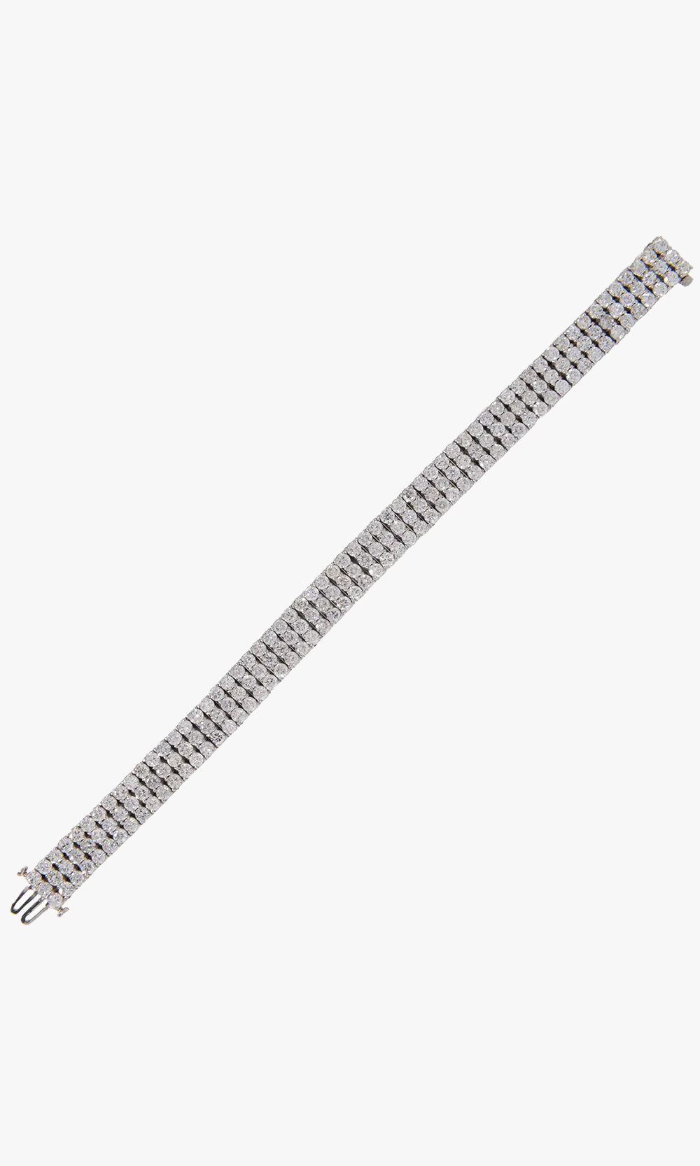 Diamond Tennis Bracelet 3 Rows