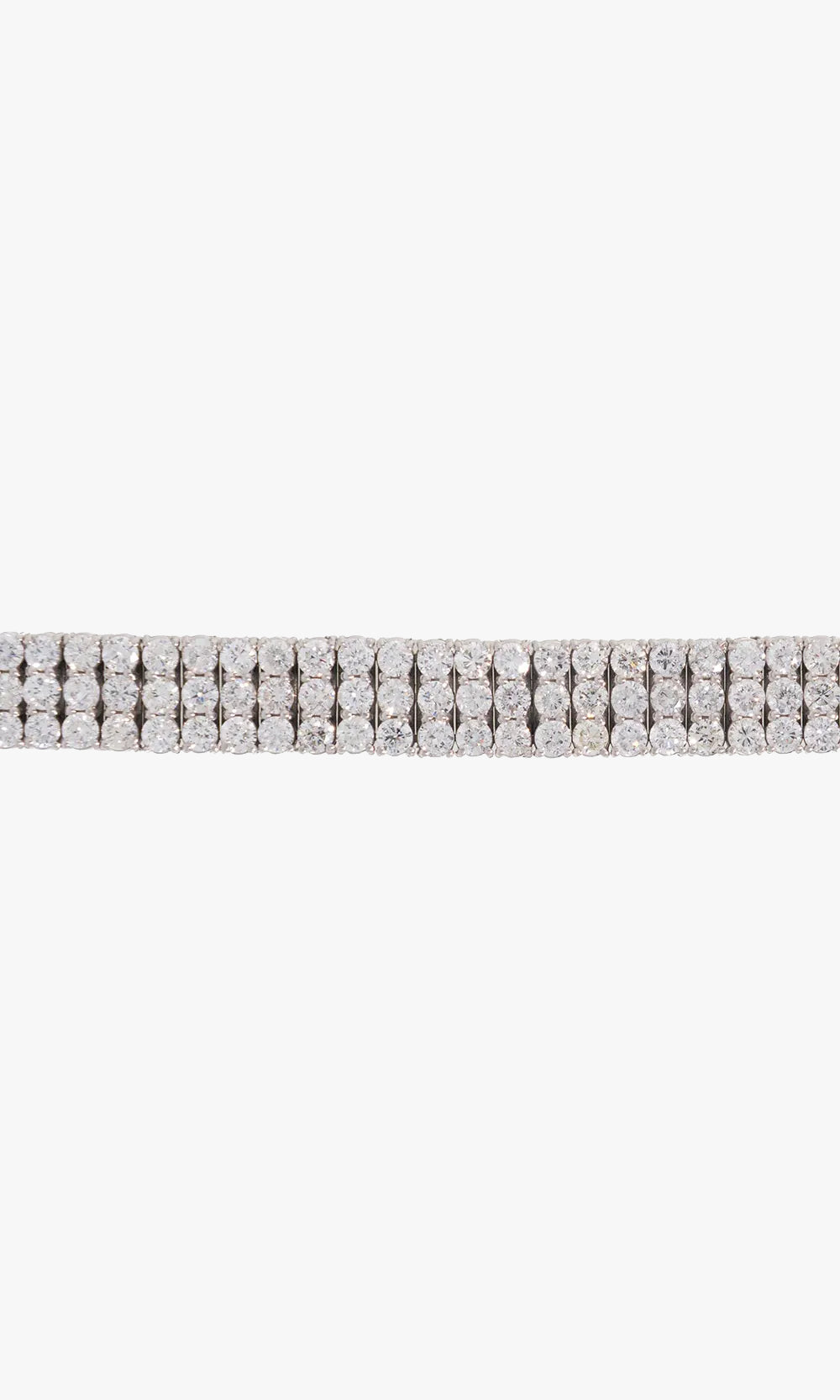 Diamond Tennis Bracelet 3 Rows