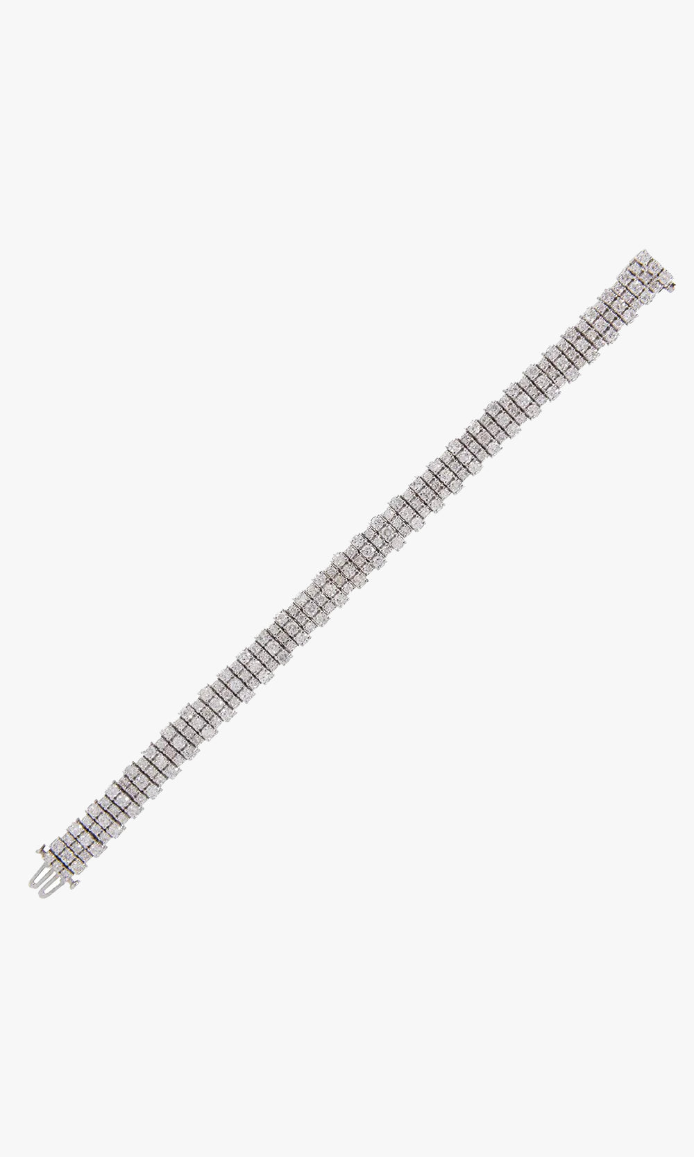 Diamond Tennis Bracelet 3 Rows