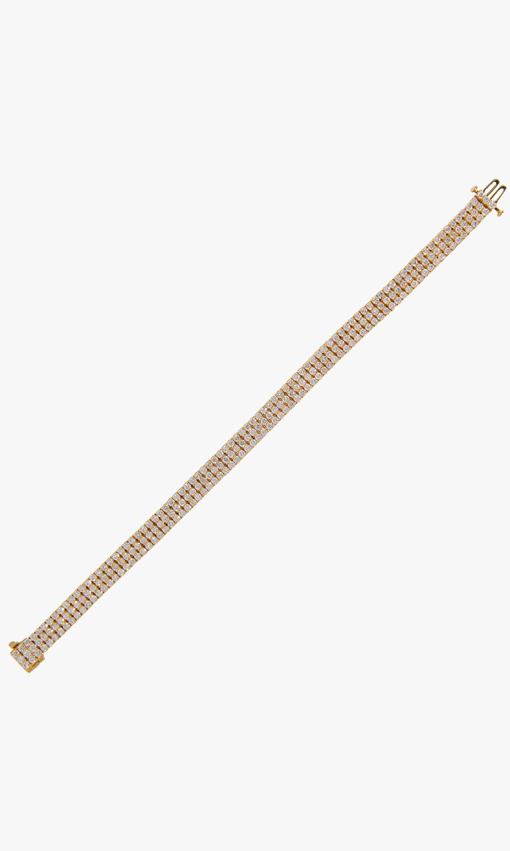 Diamond Tennis Bracelet 3 Rows