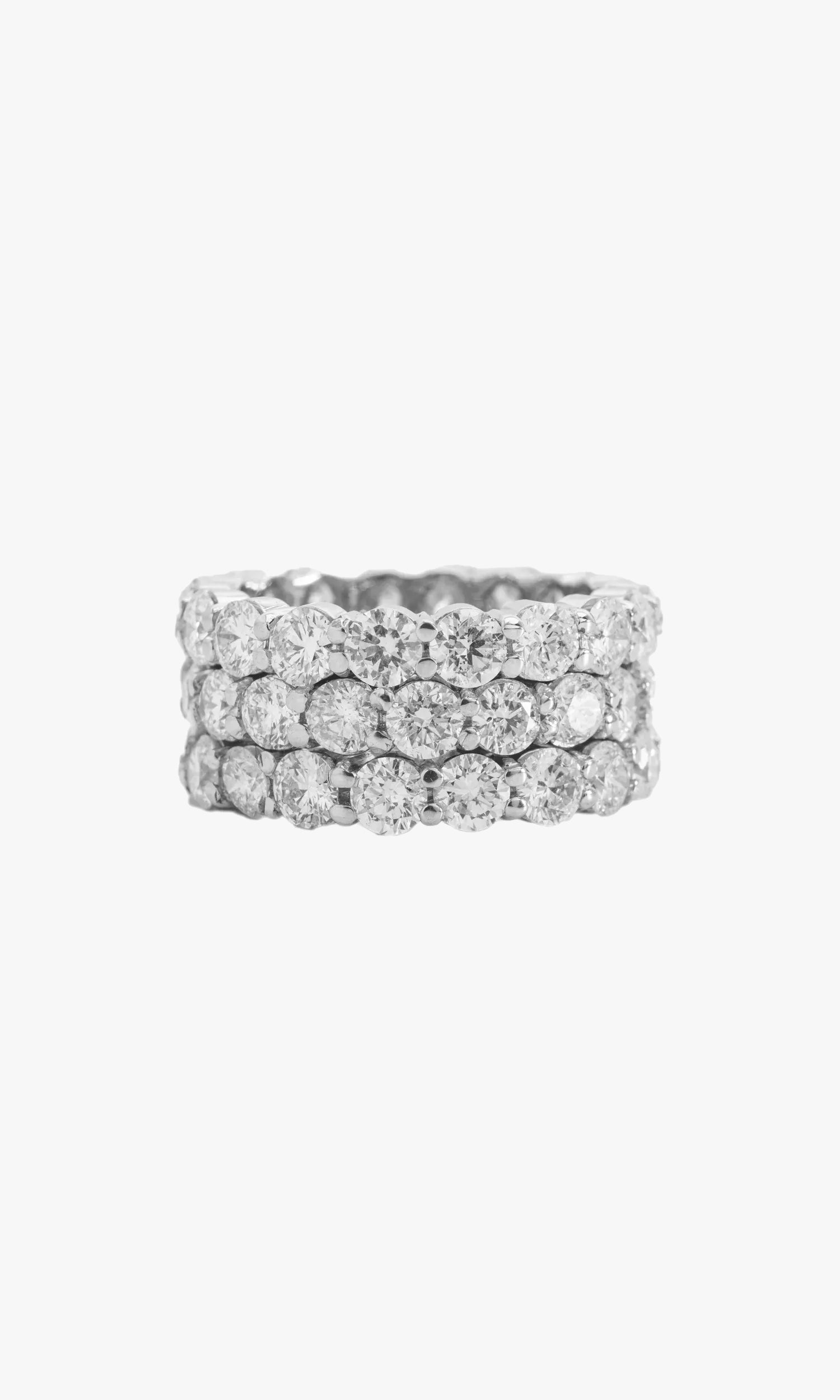 Three Layer Eternity Ring