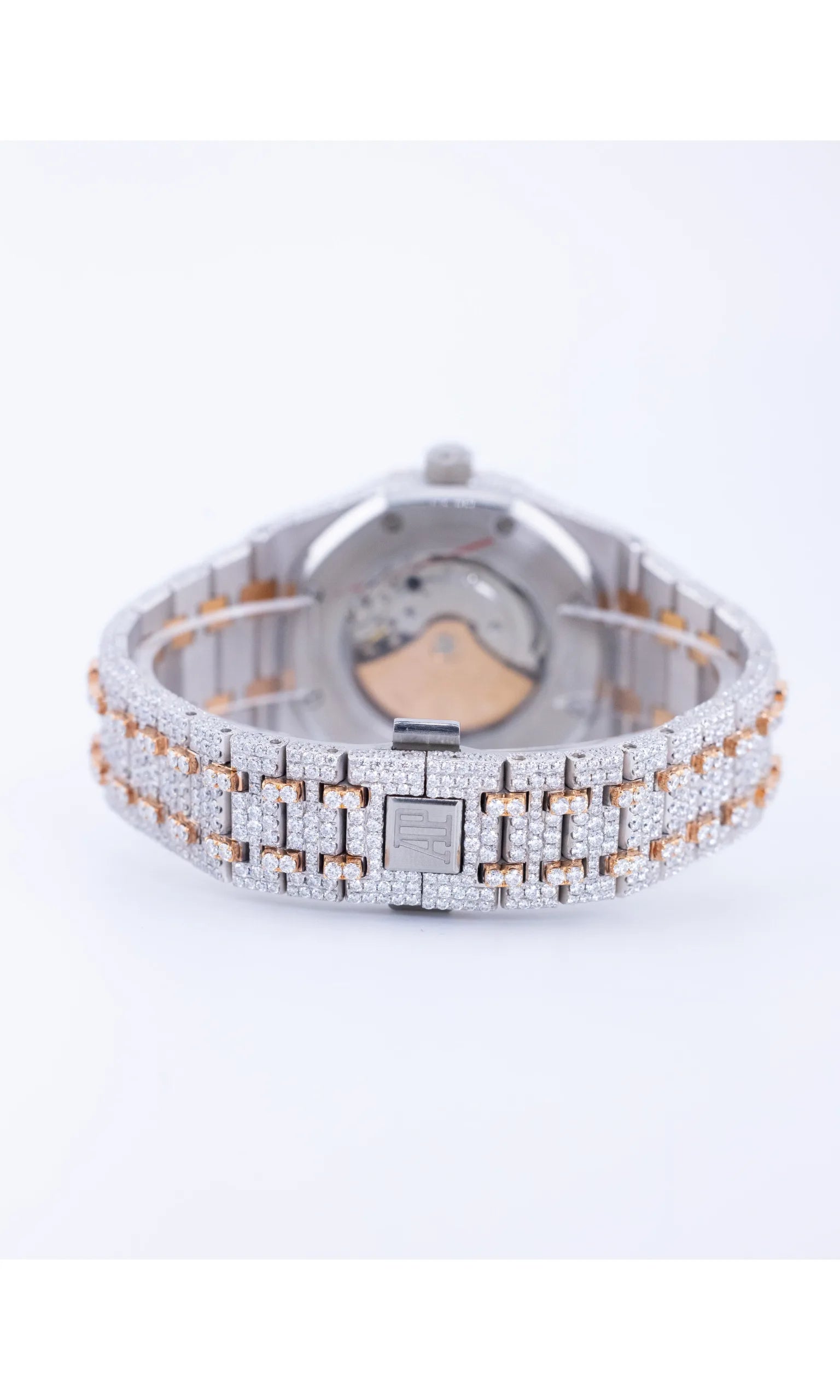 Custom Mens Watches Diamond Iced out Luxury Fashion VVS Moissanite Mechanical Watch